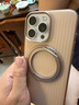 铁布衫【360°旋转】适用苹果16promax支架手机壳iPhone16pro瓦楞磁吸保护套16Plus高级感全包防摔支架壳 【钛金暗影360支架壳】玫瑰金 iPhone 15 Pro Max 实拍图