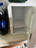 夏新Amoi迷你小冰箱mini家用冷冻冷藏学生宿舍租房母乳车载小型冰柜 KS-8L 车家两用 基础单核白色 8L 实拍图