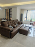 风尚田园劳伦斯云朵真皮沙发大小户型直排头层牛皮轻奢新款咖啡色客厅沙发 3.2米 加厚头层真皮+45D高弹海绵 实拍图