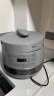 美的（Midea）【国家补贴】0涂层精钢厚釜电压力锅5L双胆全自动智能预约家用煲汤煮饭电饭煲C5856G高压锅4-6人 实拍图