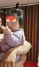 素羽佳suyujia婴儿连体衣秋冬加厚打底内衣春秋纯棉宝宝睡衣长袖保暖哈衣爬爬服 嫩粉圆领连体衣-两件装 90cm (80-90cm)(22-26斤) 实拍图