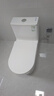 九牧（JOMOO） 11322-2-2/31KA-1抗菌一级水效大冲力马桶虹吸式加坐便器305坑距 实拍图