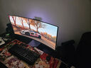 三星（SAMSUNG）34英寸 G85SD OLED 175Hz G8 2K 量子点  0.03ms Tizen系统 HDMI2.1  电竞显示器 LS34DG852SCXXF 实拍图