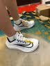 耐克NIKE跑步鞋男子竞速跑缓震ZOOM FLY 5运动鞋DZ2769-101白蓝40 实拍图
