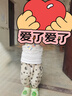 牧童儿童拖鞋夏男宝宝洞洞鞋软底女童卡通洗澡婴幼儿家居鞋奶龙绿170 实拍图