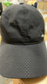 吉普（JEEP）帽子男棒球帽夏季网眼速干遮阳帽男女士鸭舌帽登山太阳帽 玄青黑 实拍图