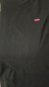 Levi's李维斯25新款情侣简约休闲时尚宽松LOGO印花短袖T恤 黑色 002U3-0001 2XL 实拍图