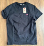 Levi's李维斯25春夏新款情侣简约休闲时尚宽松LOGO印花短袖T恤 黑色 002U3-0001 M 实拍图