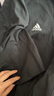 adidas情侣休闲纯棉上衣圆领短袖T恤男女夏季阿迪达斯官方轻运动 黑色 L 实拍图
