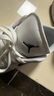 Jordan男子篮球鞋乔丹AJ1 JORDAN 1 运动鞋553558-146白 41 实拍图