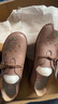 鮟鱇老北京布鞋女春秋中老年单鞋软底牛筋底妈妈鞋78806 豆沙色 37  实拍图