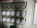 中飞蓝达安全帽存放架工厂车间帽子展示架壁挂式头盔收纳架工地安全帽架子 12位壁挂款 免费发票 送货入户 实拍图