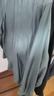 京东京造衬衫男纯色长袖商务衬衫法兰绒男士纯棉舒适衬衣外套 绿色 42 实拍图