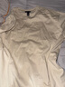 H&M男装女装T恤春季重磅柔软舒适美式潮流情侣装短袖上衣0608945 浅米色111 XS 165/84（建议尺码拍小一码） 实拍图