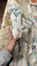 可优比（KUB）宝宝睡袋恒温儿童防踢被春秋冬款加棉婴幼儿睡衣分腿睡袋 7A抗菌-雪境乐园-【白金夹棉】 110码（建议身高100-110cm） 实拍图