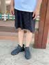 卡宾（CABBEEN）【棋盘格提花】宽松休闲短裤男2024夏新款潮牌运动五 煤黑色01 XL (180) 52 实拍图