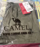 骆驼（CAMEL）运动休闲男裤子防泼水梭织束脚运动裤 J13CAVLR060 卡其 XL 实拍图