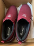 朴尼斯 Pounise 中老年健步鞋舒适轻便妈妈鞋女 PYX-LK6952 枣红 37  实拍图
