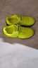 卡尔美（KELME）儿童足球鞋魔术贴免系带碎钉TF透气学生球鞋6873003 荧光绿 34 实拍图
