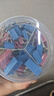 齐心(Comix) 80只多规格办公彩色票夹子(32mm12只+25mm20只+19mm48只)  B3652 配 实拍图