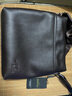 真皮单肩包头层牛皮包休闲男士包大容量跨肩包商务时尚斜挎包男款 棕色大号 单包无赠品 实拍图