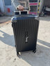 普娜米行李箱大容量高颜值女学生结实耐用多功能大号密码旅行拉杆箱包男 暗夜黑【杯架+充电口+手机支架】 26英寸 中长途推荐 实拍图