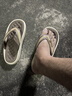 赛诺枫拖鞋人字拖男踩屎感外穿夏季新款防滑防臭厚底户外休闲情侣沙滩鞋 卡其 42-43 偏小半码 实拍图