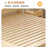 零树实木床主卧双人床现代简约卧室家具单人床出租房床 1.2m*2m GS-02 实拍图
