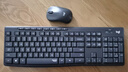罗技（Logitech）MK295无线键鼠套装 静音办公无线键盘鼠标套装 静音鼠标键盘笔记本电脑键盘薄膜 全尺寸家用 MK295黑+短鼠标垫 晒单实拍图