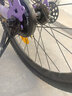 SANGPU 儿童自行车学生车6-15岁以上变速碟刹山地车男女孩青少年单赛车 单速辐条-粉紫色 18寸【适合120-135cm】 实拍图