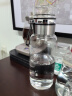 恩尔美（nRMEi）茶水分离杯大容量男士泡茶杯冷泡杯高硼硅耐热便携办公室喝水杯子 【茶水分离+杯套】本色 1000ml 实拍图