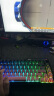珂芝（KZZI）K75lite三模机械键盘无线蓝牙侧刻PBT键帽RGB光82键全键无冲gasket游戏键盘热插拔黑莓粉风雨轴V2 晒单实拍图