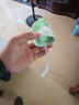 WOIBABY适配贝亲直饮吸管奶瓶配件学饮吸管水杯盖宽口径手柄三代通用 绿色（12个月+）吸管弹力杯盖+手提绳 实拍图