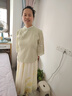 啄木鸟新中式汉元素禅意茶服旗袍两件套改良汉服女文艺国风仙气上衣套装 绿色上衣+杏色裙子【两/件套】 2XL 建议120-130斤 实拍图