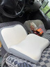汽车护腰增高坐垫腰靠一体四季通用座垫小个子司机座椅垫主驾驶垫 【双拼灰】回弹乳胶 【久坐不累】单个坐垫 实拍图