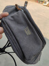 Troop男帆布腰包运动挎包胸包男复古手机运动腰包欧美户外斜跨帆布包 中号帆布版黑灰色244升级 实拍图