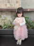 G.DUCKKIDS小黄鸭童装女童连衣裙春秋儿童裙子公主裙女孩蓬蓬蛋糕裙生日礼服 粉色 90 建议1~2岁【 80-90cm】cm 实拍图