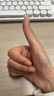 斯凯奇小白熊|透气情侣增高厚底百搭小白鞋女复古休闲老爹鞋男运动鞋 实拍图