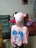 蕉下森林儿童防晒衣女夏季紫外线冰丝防晒服罩衫男童女童防晒衫upf50+ 粉色 无镜片款UPF50+ M (身高115-140CM) 实拍图