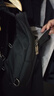新秀丽（Samsonite）胸包总裁商务包男士单肩包竖式时尚运动斜挎包HO0*09011黑色 实拍图