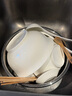 松发瓷器陶瓷餐具釉下彩家用碗碟套装纯白乔迁送礼简瓷套装整套碗盘礼盒 简瓷20头6人适用 实拍图