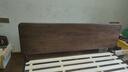 源氏木语实木双人床北美黑胡桃木家具高铺大板床1.5米 京仓直送 实拍图