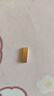 周六福 黄金足金999元宝金条小金豆爱心赏金玩咖投资金系列 计价 金条 - 2g 实拍图