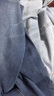真维斯（Jeanswest）王一博代言牛仔裤男春秋季新款舒适修身直筒高端潮牌休闲长裤子男 蓝色+深蓝【夏款组合】 30 码(2尺3) 实拍图