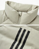 阿迪达斯（adidas）羽绒服男冬季潮流保暖休闲运动鸭绒连帽羽绒服 淡芝麻灰 L 实拍图