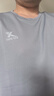 特步（XTEP）运动短袖t恤男速干衣夏季新款冰丝健身上衣宽松休闲薄款跑步半袖 泥土灰-速干 L 175 实拍图
