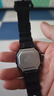 卡西欧（CASIO） 卡西欧(CASIO)小方块数显电子表狂飙安欣同款男防水学生运动手表 W-218H-1A 实拍图