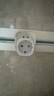 wonplug 欧标德标进口电器圆插头转换器韩国德国欧洲俄罗斯转中国国标国内用 欧标德标电器国内转换器（UN89三脚大） 实拍图