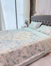 富安娜床上四件套 60s莱赛尔天丝夏季印花套件 凉感床单被套 单双人 203*229cm家居馆 实拍图