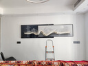 墨派（Mopai）现代轻奢客厅沙发背景墙装饰画2025新款叠加画极简高级感挂画 背有靠山 210x55cm(适合3米沙发)晶瓷 实拍图